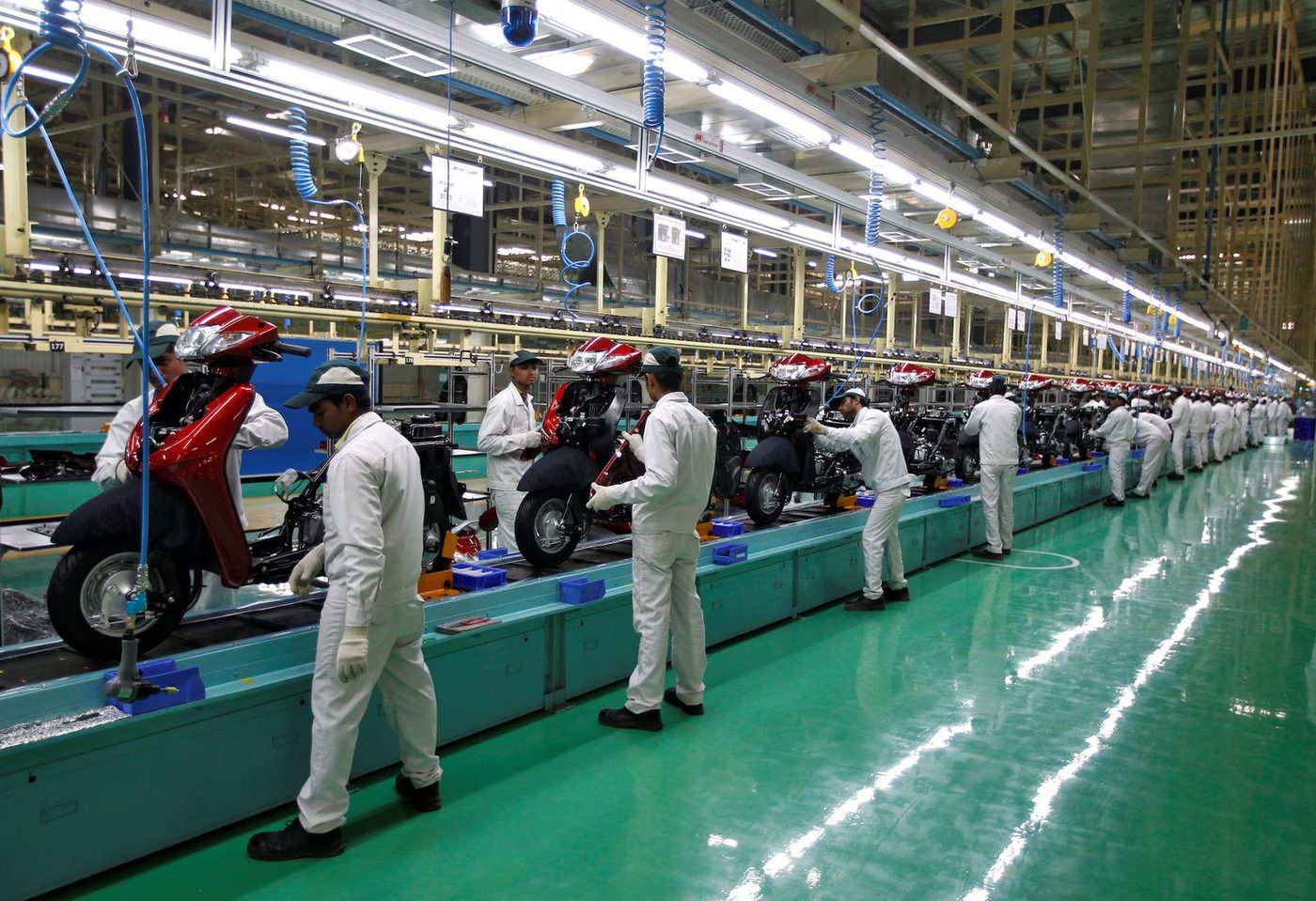 Assembly line as recorded